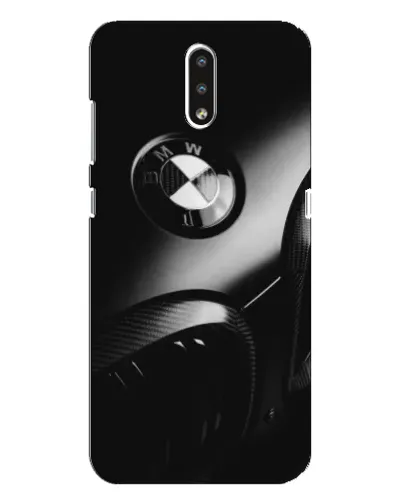 Чехол для Nokia 2.3 с картинкой «Эмблема BMW — макро»