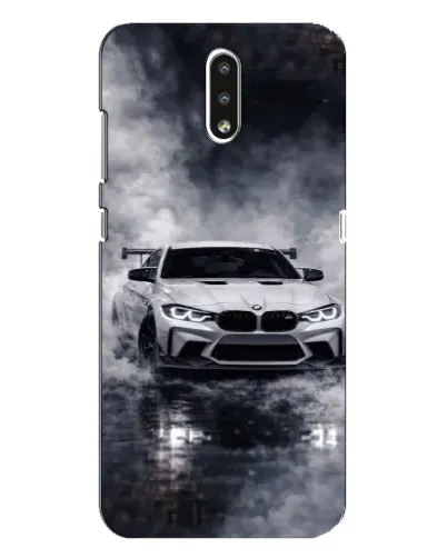 Чехол для Nokia 2.3 с картинкой «BMW сквозь туман»