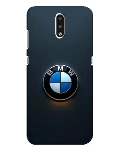 Чехол для Nokia 2.3 с картинкой «Логотип BMW — минимализм»