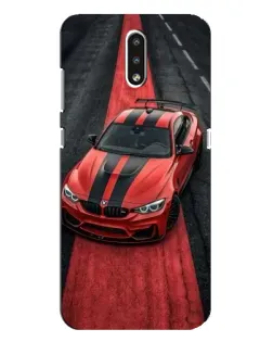 Чехол для Nokia 2.3 с картинкой «BMW на красной дорожке»
