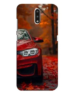 Чехол для Nokia 2.3 с картинкой «Осенняя BMW M4»