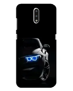 Чохол для Nokia 2.3 з картинкою «BMW — нічний погляд»
