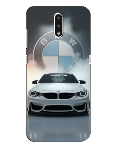 Чохол для Nokia 2.3 з картинкою «BMW в білому диму» Чохол для Nokia 2.3 з картинкою «BMW в білому диму»