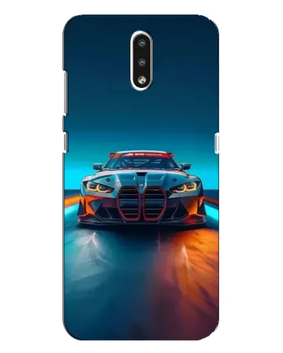 Чохол для Nokia 2.3 з картинкою «BMW — вогні неону» Чохол для Nokia 2.3 з картинкою «BMW — вогні неону»