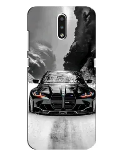Чохол для Nokia 2.3 з картинкою «BMW — акварельний дрифт»
