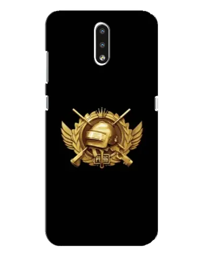 Чехол для Nokia 2.3 с картинкой «PUBG — оранжевый градиент»