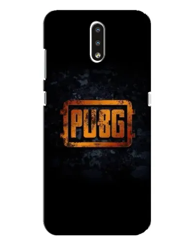 Чехол для Nokia 2.3 с картинкой «PUBG — золотой логотип»