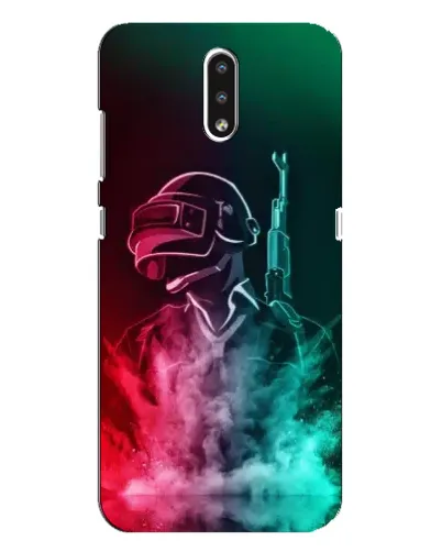 Чехол для Nokia 2.3 с картинкой «PUBG — огненный воин»