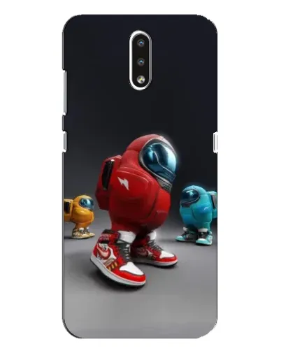 Чехол для Nokia 2.3 с картинкой «Among Us — 3D стиль»