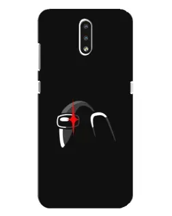 Чехол для Nokia 2.3 с картинкой «Among Us шлем»