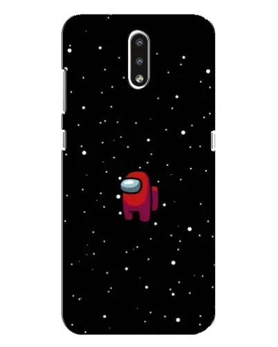 Чехол для Nokia 2.3 с картинкой «Красный Among Us»