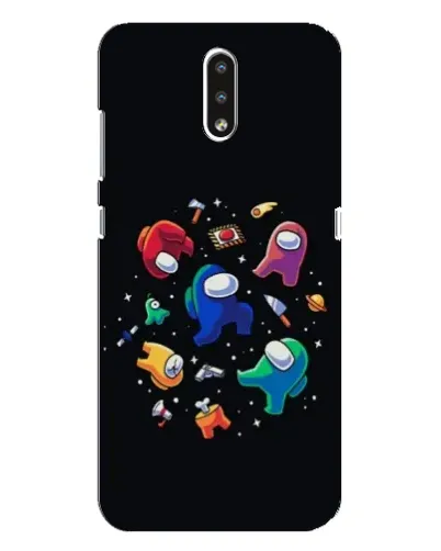 Чехол для Nokia 2.3 с картинкой «Among Us космос»