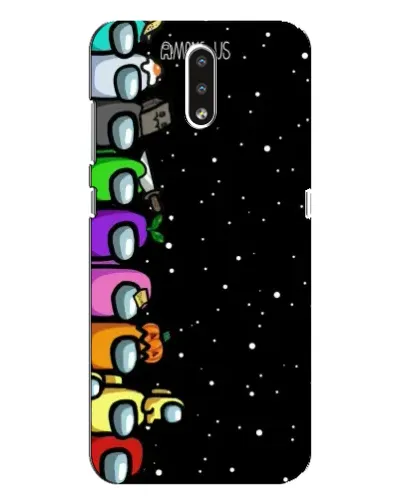 Чехол для Nokia 2.3 с картинкой «Команда Among Us»