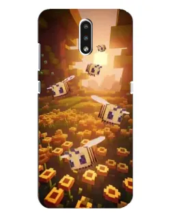 Чехол для Nokia 2.3 с картинкой «Поле подсолнухов»
