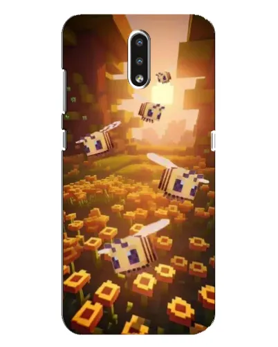 Чехол для Nokia 2.3 с картинкой «Поле подсолнухов»