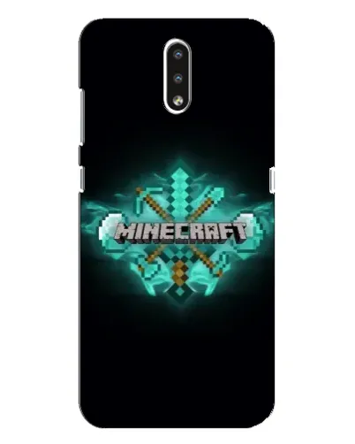Чехол для Nokia 2.3 с картинкой «Minecraft Diamond лого»