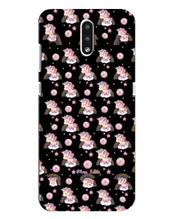 Чохол для Nokia 2.3 з картинкою «Magic Unicorn паттерн»