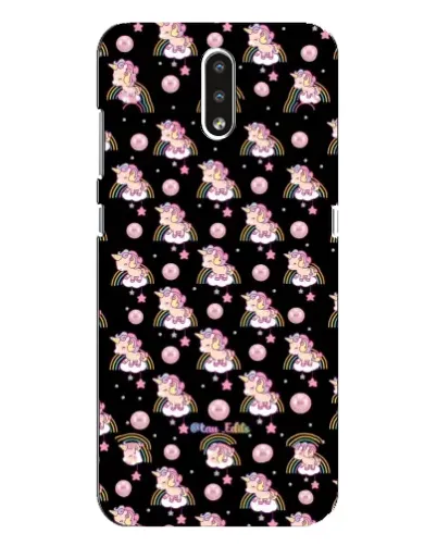 Чохол для Nokia 2.3 з картинкою «Magic Unicorn паттерн»