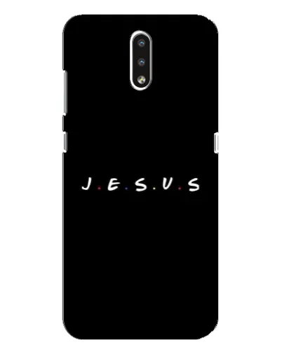 Чохол для Nokia 2.3 з картинкою «Крапки віри J.E.S.U.S.»