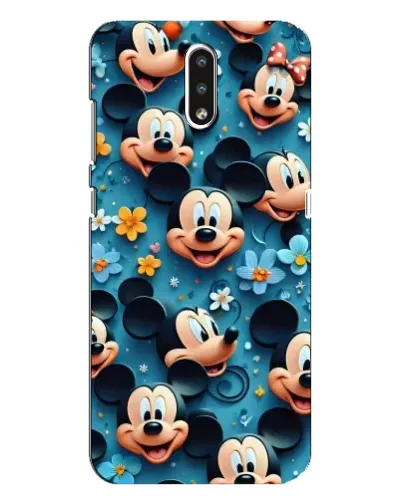Чохол для Nokia 2.3 з картинкою «Паттерн Міккі та Мінні»