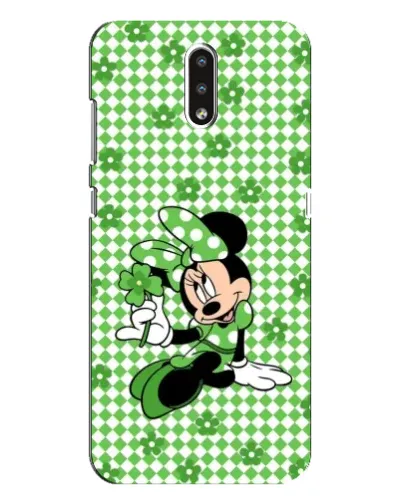 Чохол для Nokia 2.3 з картинкою «Mickey в клітинку»