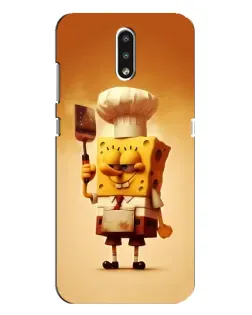 Чохол для Nokia 2.3 з картинкою «Губка Боб кухар»