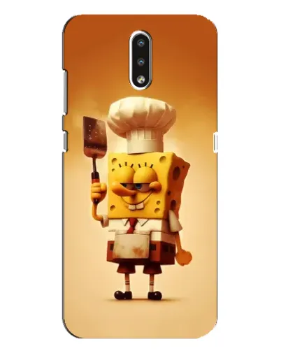 Чохол для Nokia 2.3 з картинкою «Губка Боб кухар»