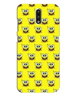 Чохол для Nokia 2.3 з картинкою «Паттерн Губка Боб»