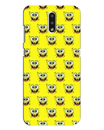 Чохол для Nokia 2.3 з картинкою «Паттерн Губка Боб»