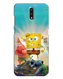 Чохол для Nokia 2.3 з картинкою «Спанч Боб переможець»