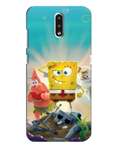 Чохол для Nokia 2.3 з картинкою «Спанч Боб переможець»