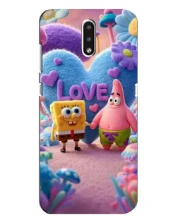 Чохол для Nokia 2.3 з картинкою «Губка Боб Патрік»