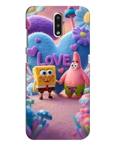Чохол для Nokia 2.3 з картинкою «Губка Боб Патрік»