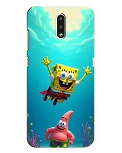 Чохол для Nokia 2.3 з картинкою «Спанч Боб під водою» Чохол для Nokia 2.3 з картинкою «Спанч Боб під водою»