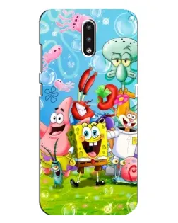 Чохол для Nokia 2.3 з картинкою «Губка Боб та друзі» Чохол для Nokia 2.3 з картинкою «Губка Боб та друзі»