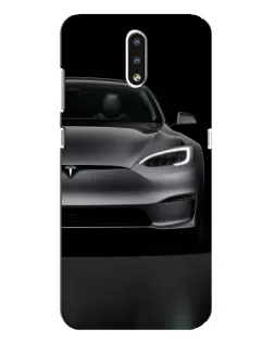Чехол для Nokia 2.3 с картинкой «Tesla Model S Look»
