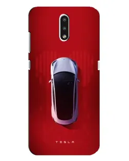 Чехол для Nokia 2.3 с картинкой «Tesla Top View»