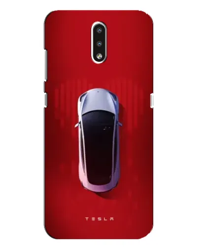 Чехол для Nokia 2.3 с картинкой «Tesla Top View»