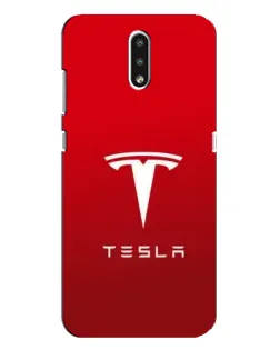 Чехол для Nokia 2.3 с картинкой «Tesla Red Classic»