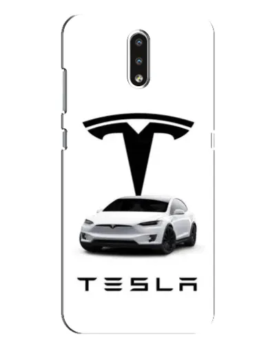Чехол для Nokia 2.3 с картинкой «Tesla White Style»