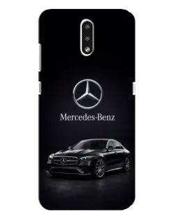 Чехол для Nokia 2.3 с картинкой «Mercedes — решетка радиатора»