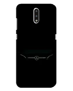 Чехол для Nokia 2.3 с картинкой «Mercedes Stealth Look»