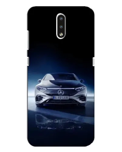Чехол для Nokia 2.3 с картинкой «Ночной Mercedes EQ» Чехол для Nokia 2.3 с картинкой «Ночной Mercedes EQ»