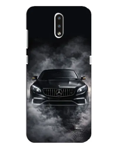 Чехол для Nokia 2.3 с картинкой «Mercedes в дыму» Чехол для Nokia 2.3 с картинкой «Mercedes в дыму»