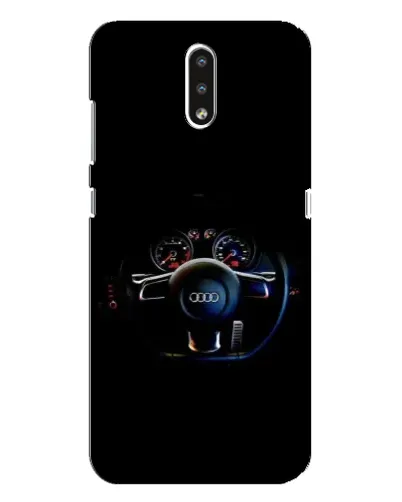 Чехол для Nokia 2.3 с картинкой «Салон Audi — руль» Чехол для Nokia 2.3 с картинкой «Салон Audi — руль»