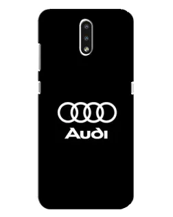 Чехол для Nokia 2.3 с картинкой «Классическое лого Audi»
