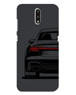 Чехол для Nokia 2.3 с картинкой «Задняя часть Audi — арт»