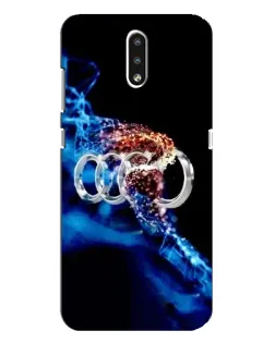 Чехол для Nokia 2.3 с картинкой «Энергия лого Audi»