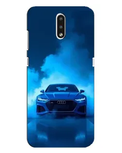 Чехол для Nokia 2.3 с картинкой «Audi — голубая энергия»