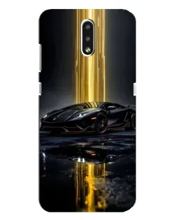Чехол для Nokia 2.3 с картинкой «Ночной Lamborghini драйв»